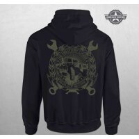 Unisex Premium Hoody Jeep| SCHWARZ 3XL