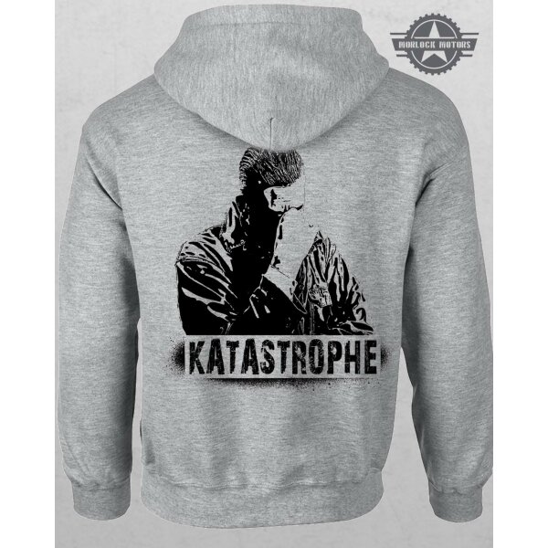 Unisex Premium Hoody Katastrophe/ MICHA &ndash; Motiv | GRAU M