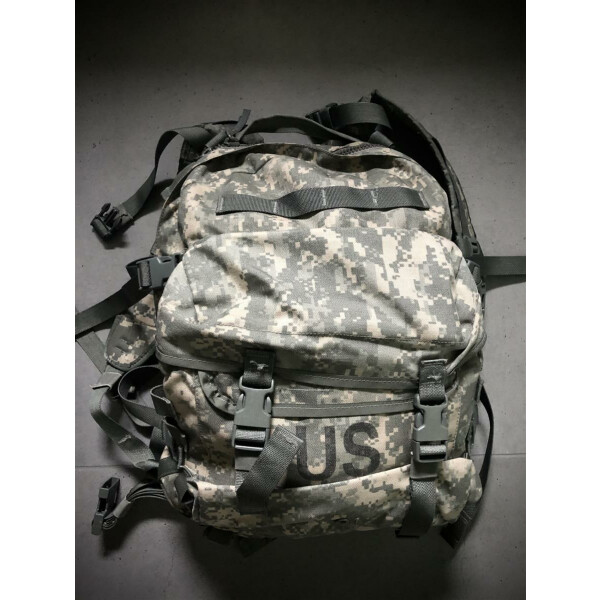 US Army Rucksack Rifleman Set, Basic Set, ACU Tarn stark gebraucht